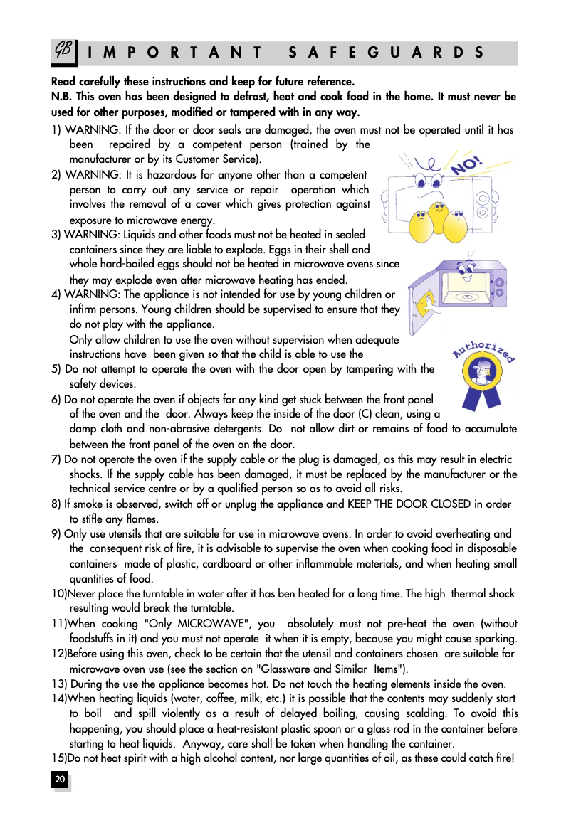 Page 1 de la notice Manuel utilisateur DeLonghi MW 380 W