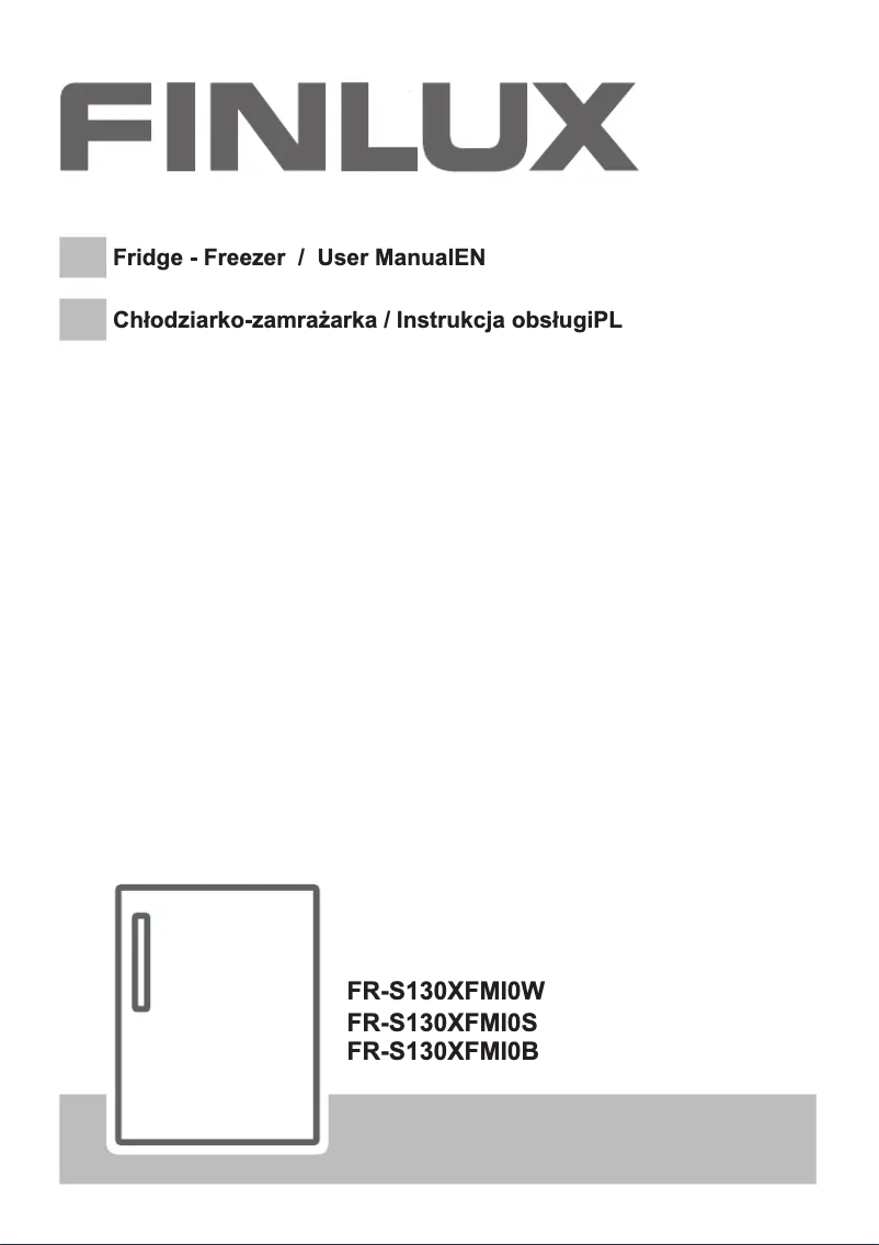 Page n°1 - Manuel utilisateur Finlux FR-S130XFMI0S