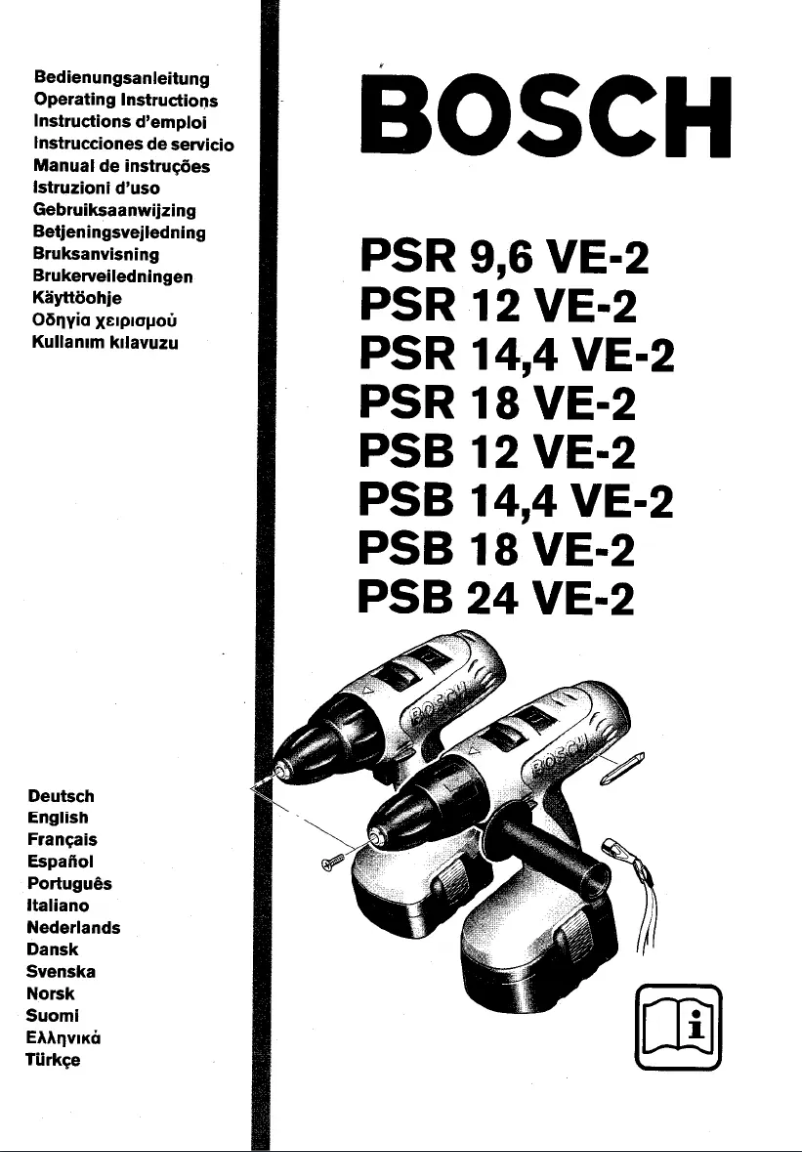 Image de la première page du manuel de l'appareil PSB 14,4 VE-2