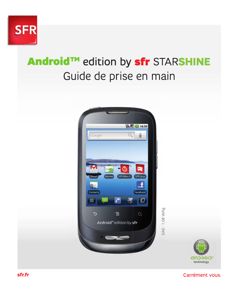 Image de la première page du manuel de l'appareil STARSHINE