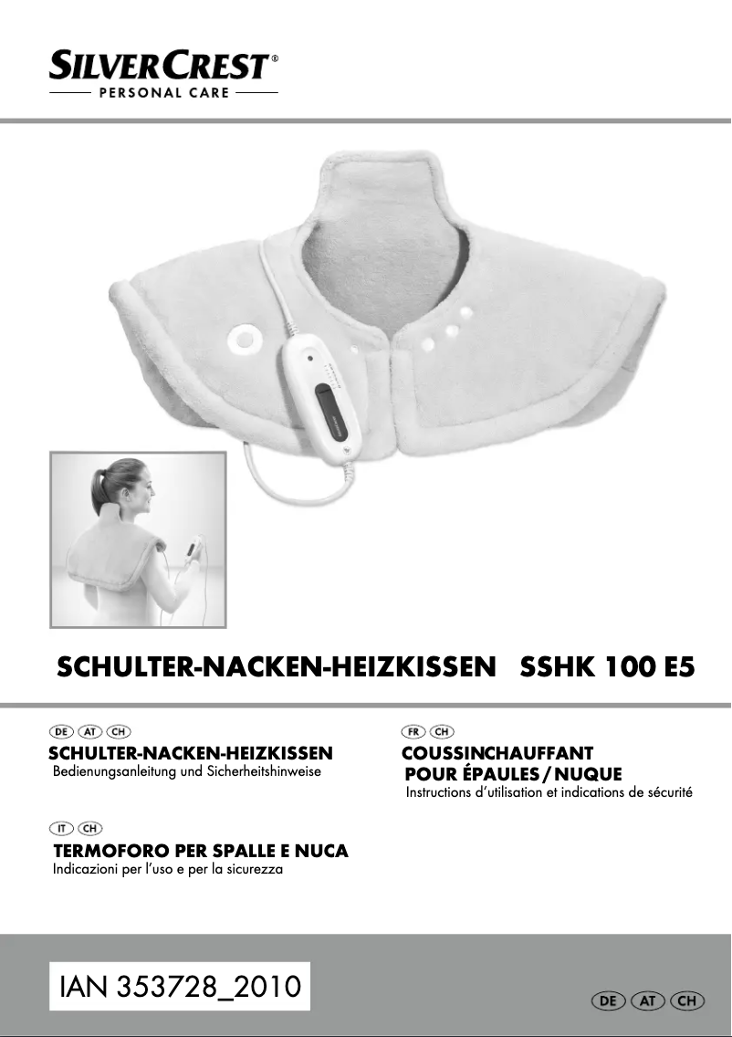 Image de la première page du manuel de l'appareil SSHK 100 A2