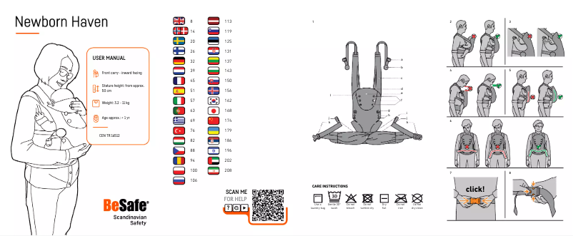 Página 1 del manual Manual de usuario BeSafe Newborn Haven