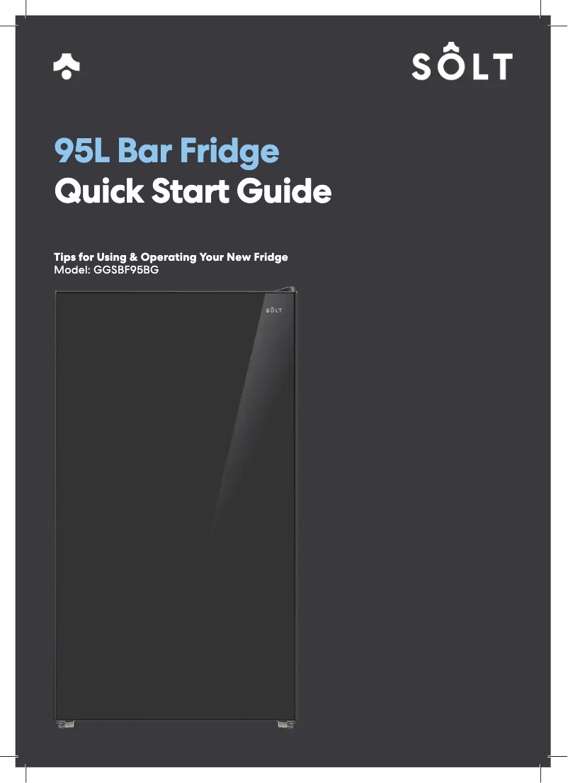 Page n°1 - Guide de démarrage rapide Sôlt GGSBF95BG