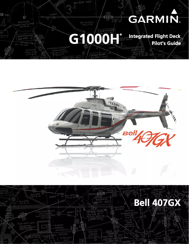 Page 1 de la notice Manuel utilisateur Garmin G1000H