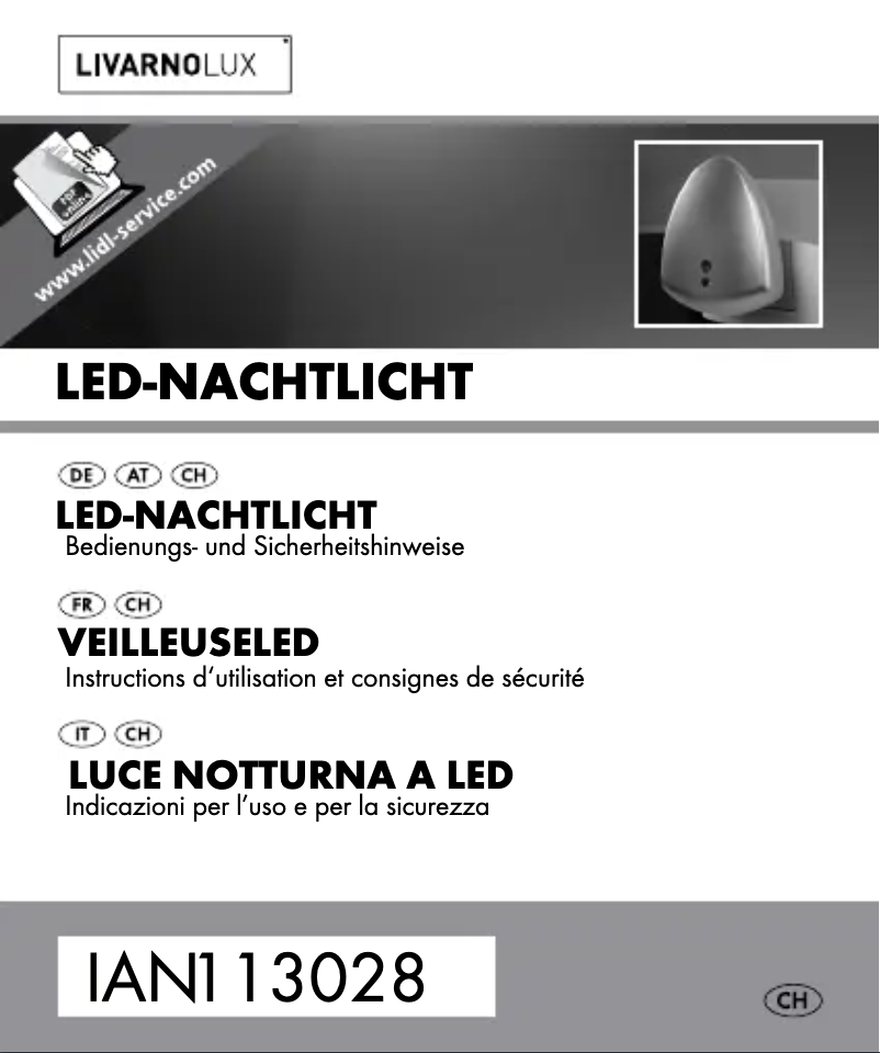 Image de la première page du manuel de l'appareil IAN 113028