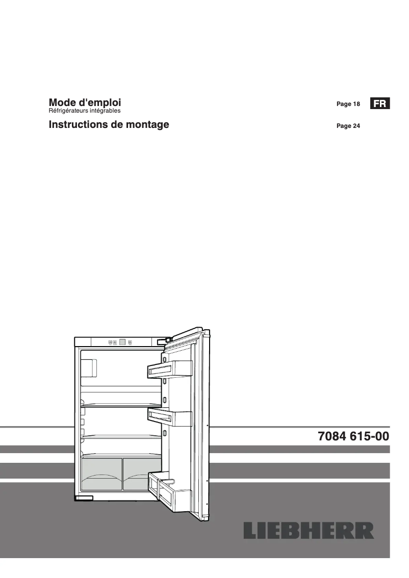 Page n°1 - Manuel utilisateur Liebherr IKc 1714