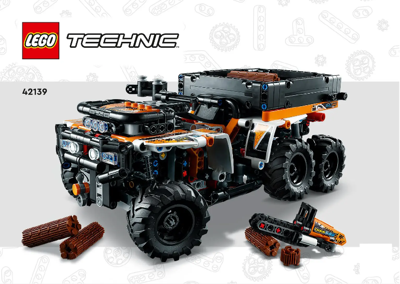 Page n°1 - Consignes visuelles Lego Technic 42139