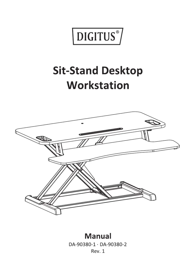 Page 1 de la notice Manuel utilisateur Digitus DA-90380-1
