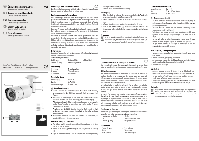 Página 1 del manual Manual de usuario Pentatech KA25