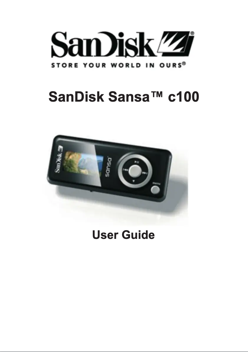 Image de la première page du manuel de l'appareil SL-SX480A