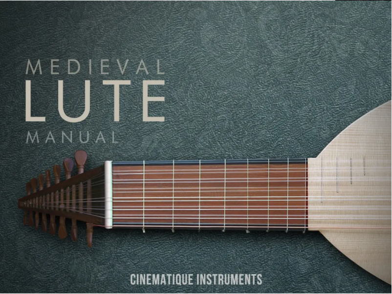 Page 1 de la notice Manuel utilisateur Steinberg Medieval Lute