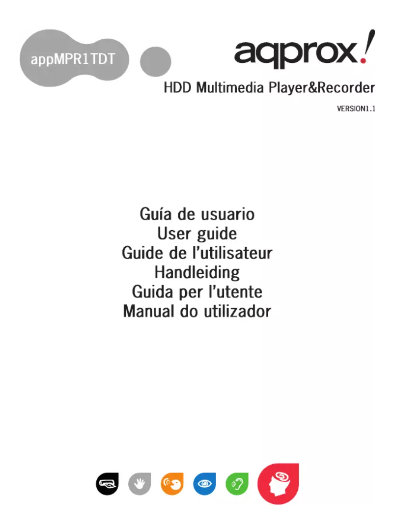 Page 1 de la notice Manuel utilisateur Approx APPMPR1TDT