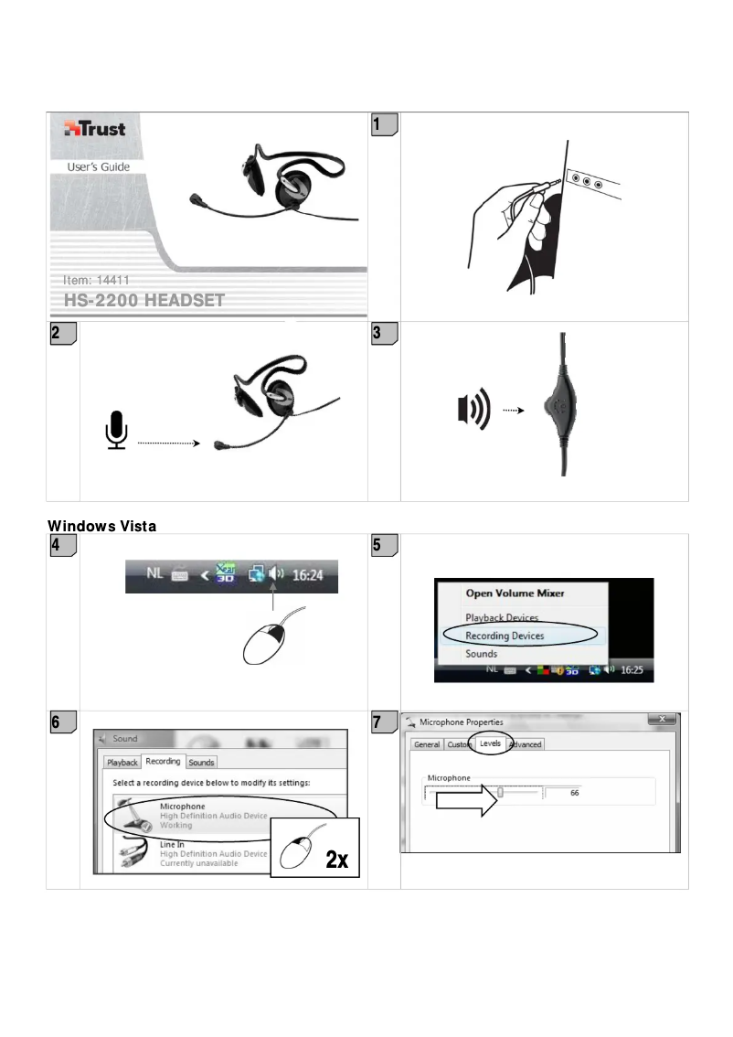 Page n°1 - Manuel utilisateur Trust Cinto 14411