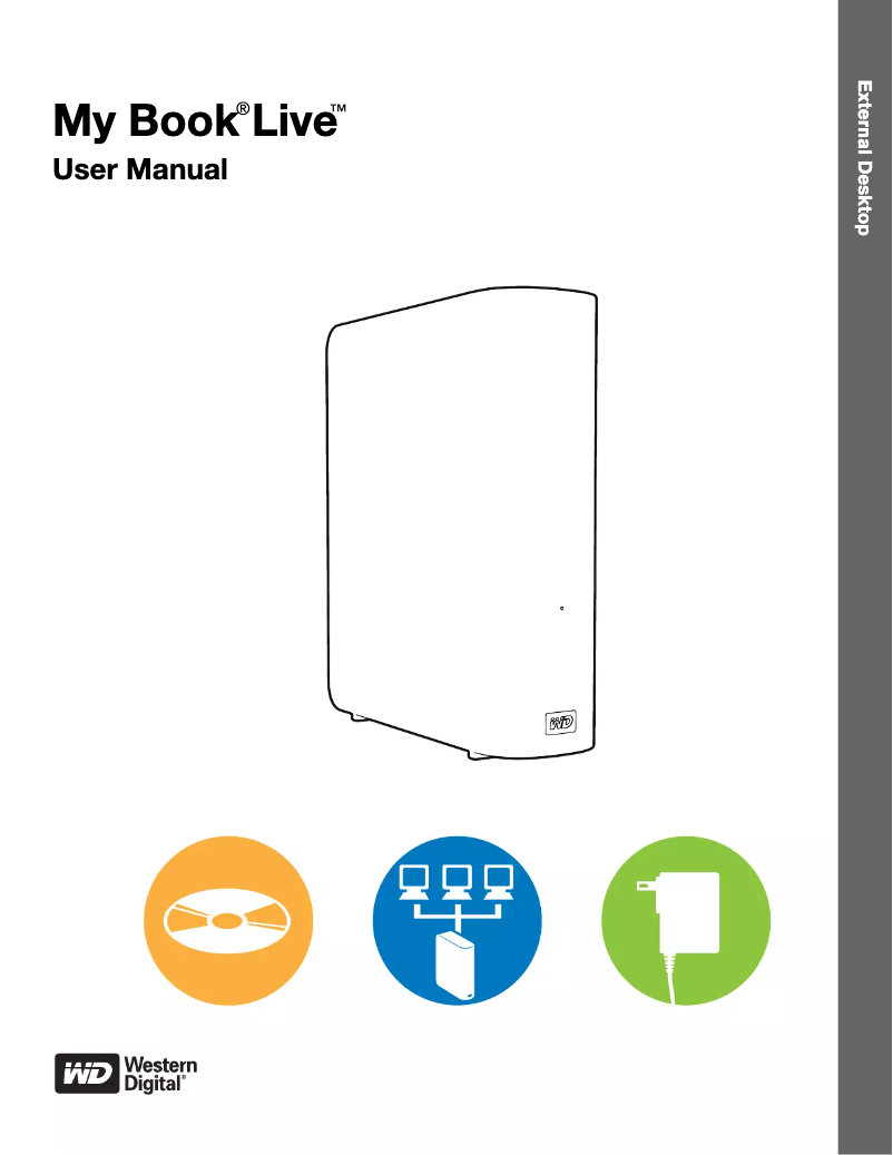 Page n°1 - Manuel utilisateur Western Digital My Book Live
