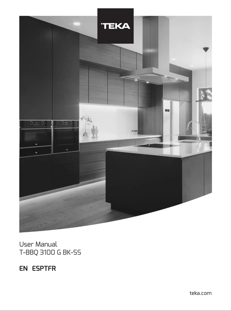 Page 1 de la notice Mode d'emploi Teka BBQ 3100 G