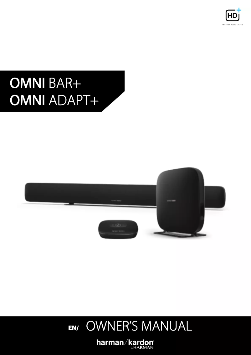 Page n°1 - Manuel utilisateur Harman Kardon Omni Bar+