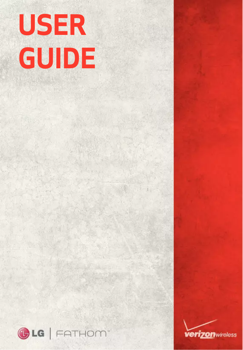 Page 1 de la notice Manuel utilisateur LG Fathom
