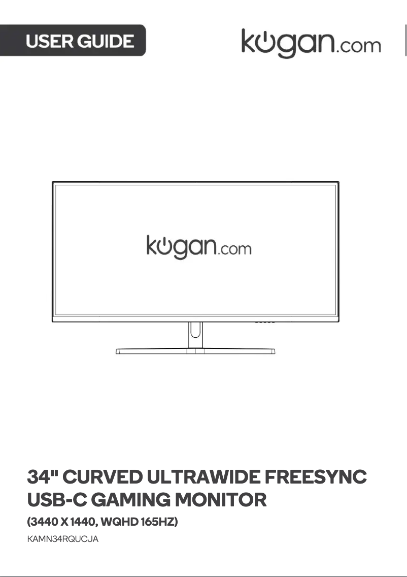 Image de la première page du manuel de l'appareil KAMN34RQUCJA