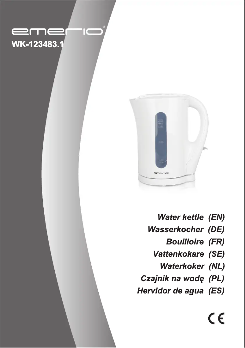 Página 1 del manual Manual de usuario Emerio WK-123483.1