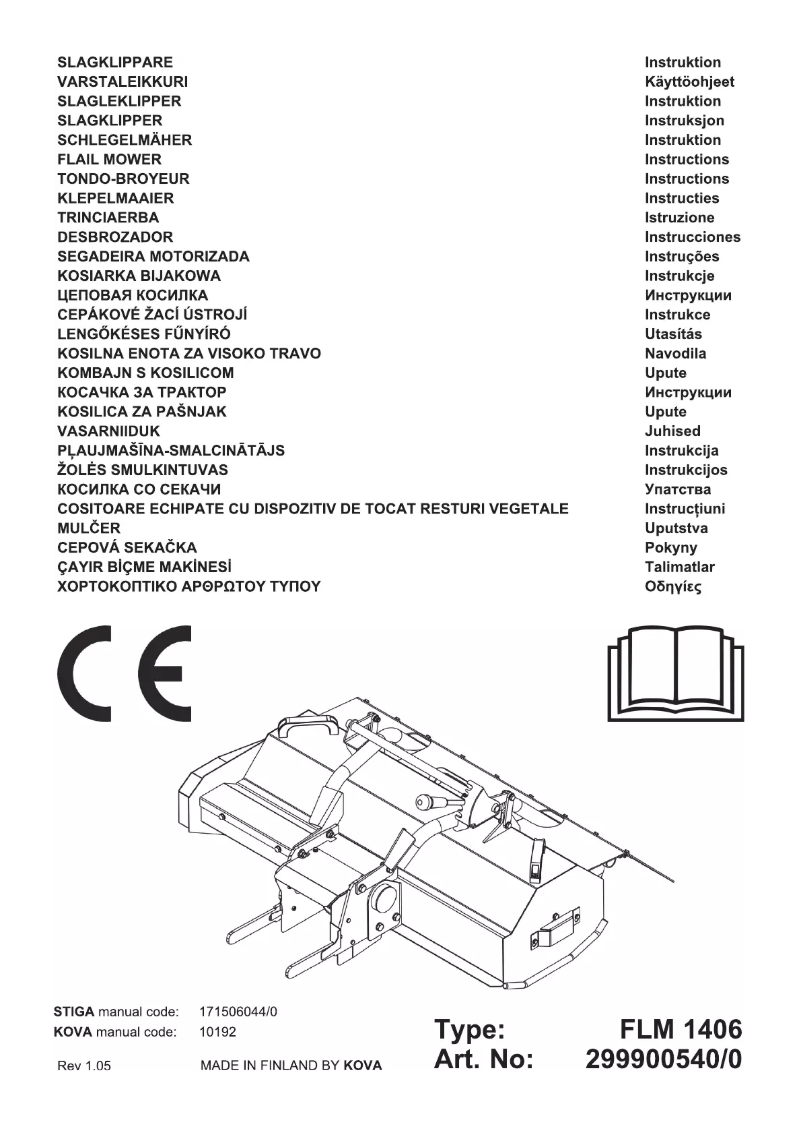 Image de la première page du manuel de l'appareil FLM 1406