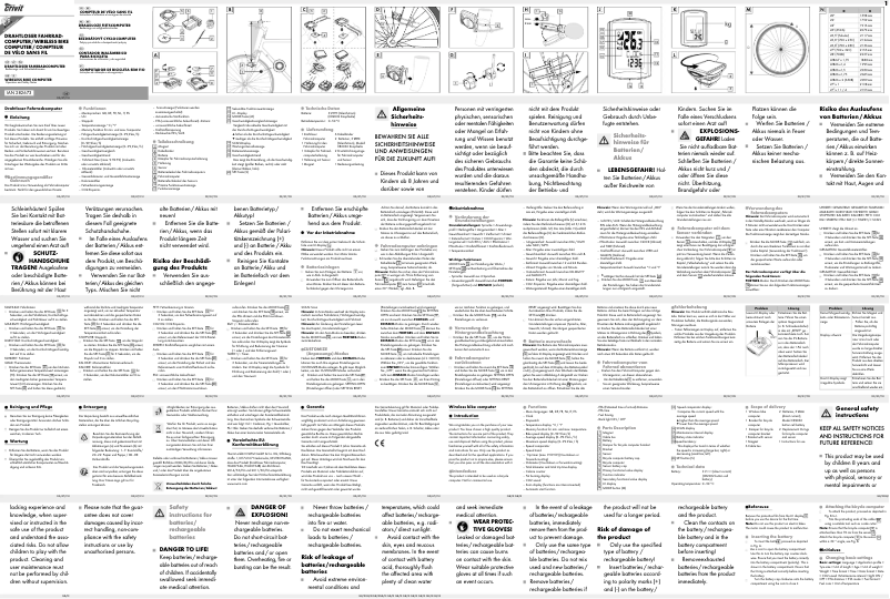 Page 1 de la notice Manuel utilisateur Crivit IAN 282673