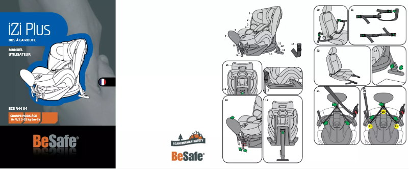 Page n°1 - Manuel utilisateur BeSafe IZi Plus