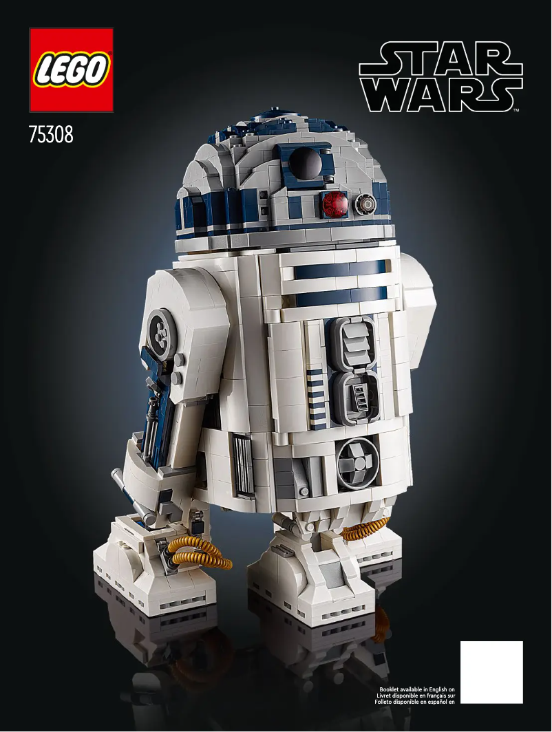 Page 1 de la notice Manuel utilisateur Lego Star Wars 75308