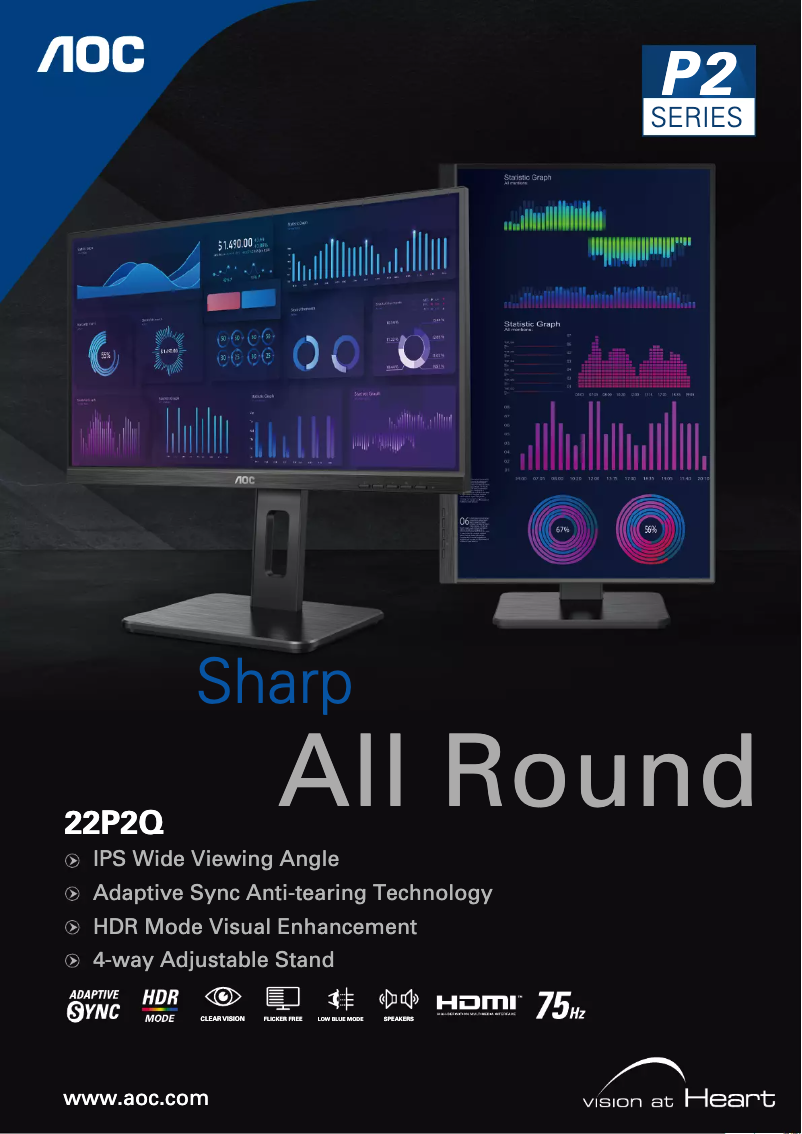 Page 1 de la notice Catalogue AOC 22P2Q