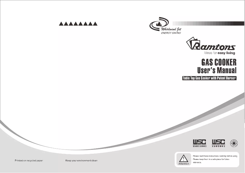 Page n°1 - Manuel utilisateur Ramtons RG/515