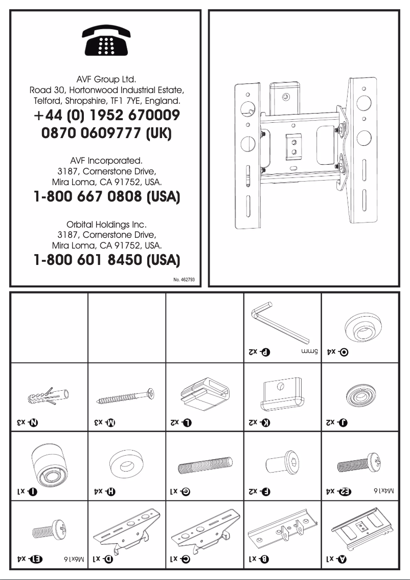 Page 1 de la notice Manuel utilisateur AVF EL202B