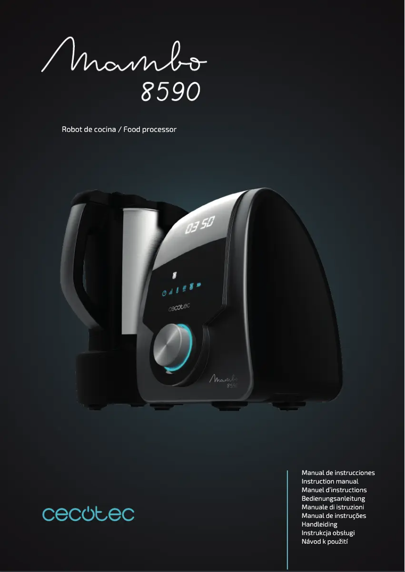 Image de la première page du manuel de l'appareil Mambo 8590