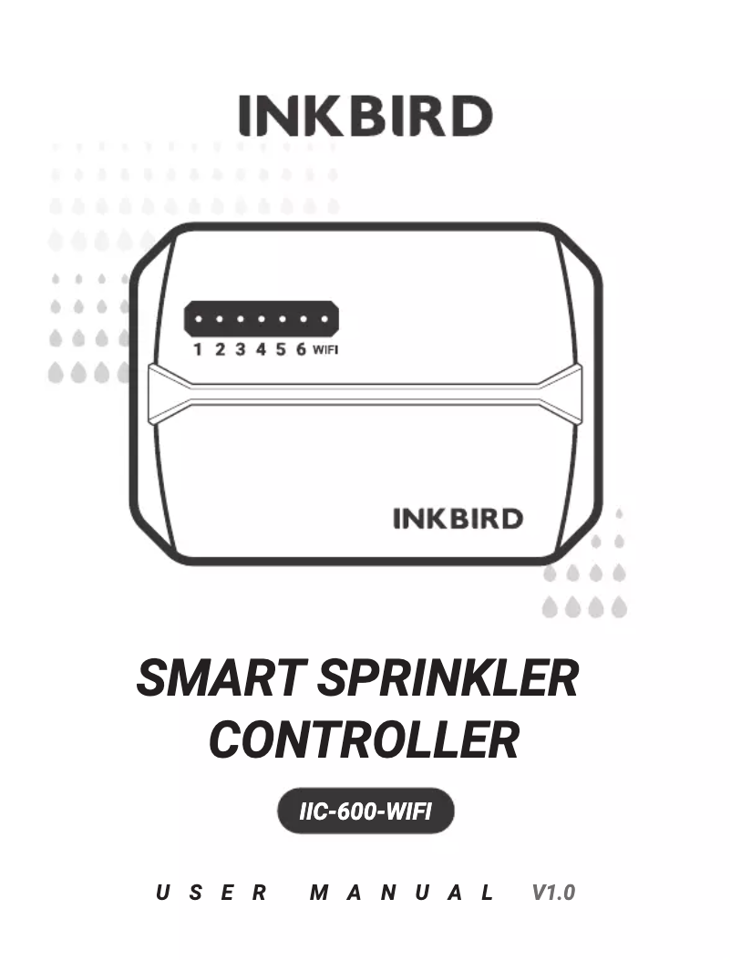 Page 1 de la notice Manuel utilisateur Inkbird IIC-600-WIFI