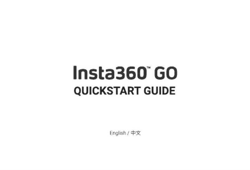 Page 1 de la notice Manuel utilisateur Insta360 Go
