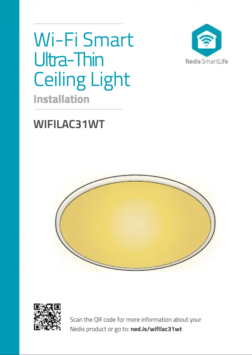 Page 1 de la notice Manuel utilisateur Nedis WIFILAC31WT