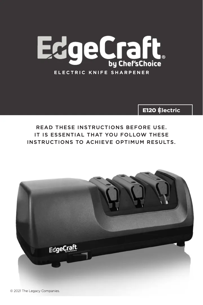 Página 1 del manual Manual de usuario EdgeCraft E120