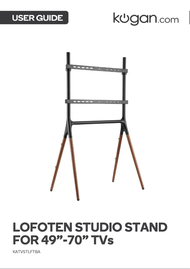 Page 1 de la notice Manuel utilisateur Kogan KATVSTLFTBA