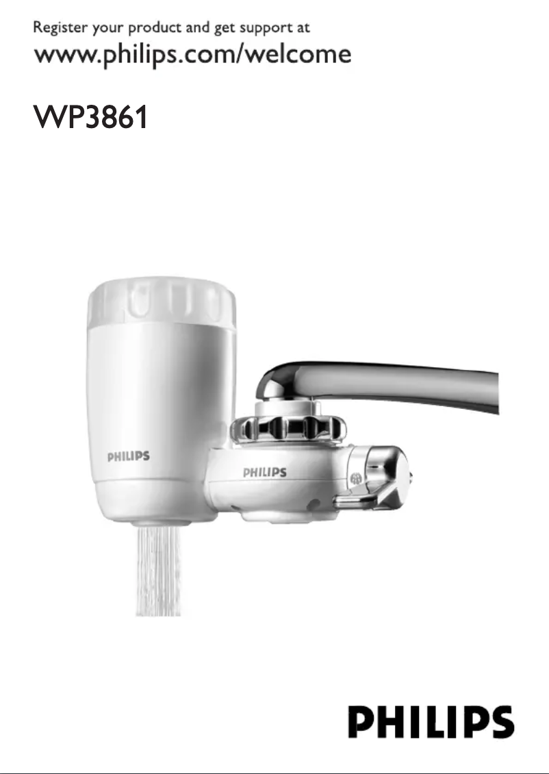 Imagen de la primera página del manual del dispositivo WP3861