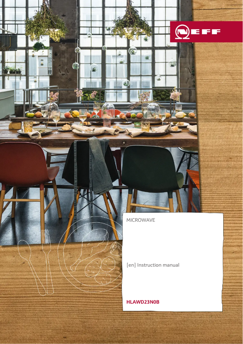 Page 1 de la notice Manuel utilisateur Neff HLAWD23N0B