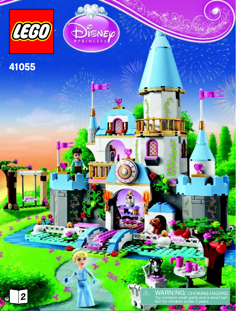 Page 1 de la notice Manuel utilisateur Lego Disney 41055
