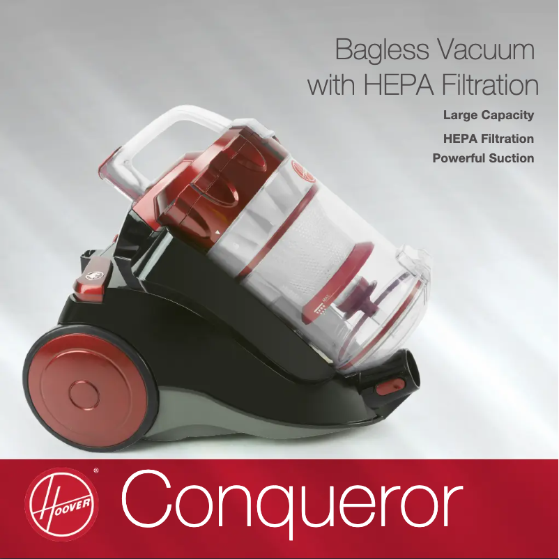 Page 1 de la notice Manuel utilisateur Hoover Conqueror 5021