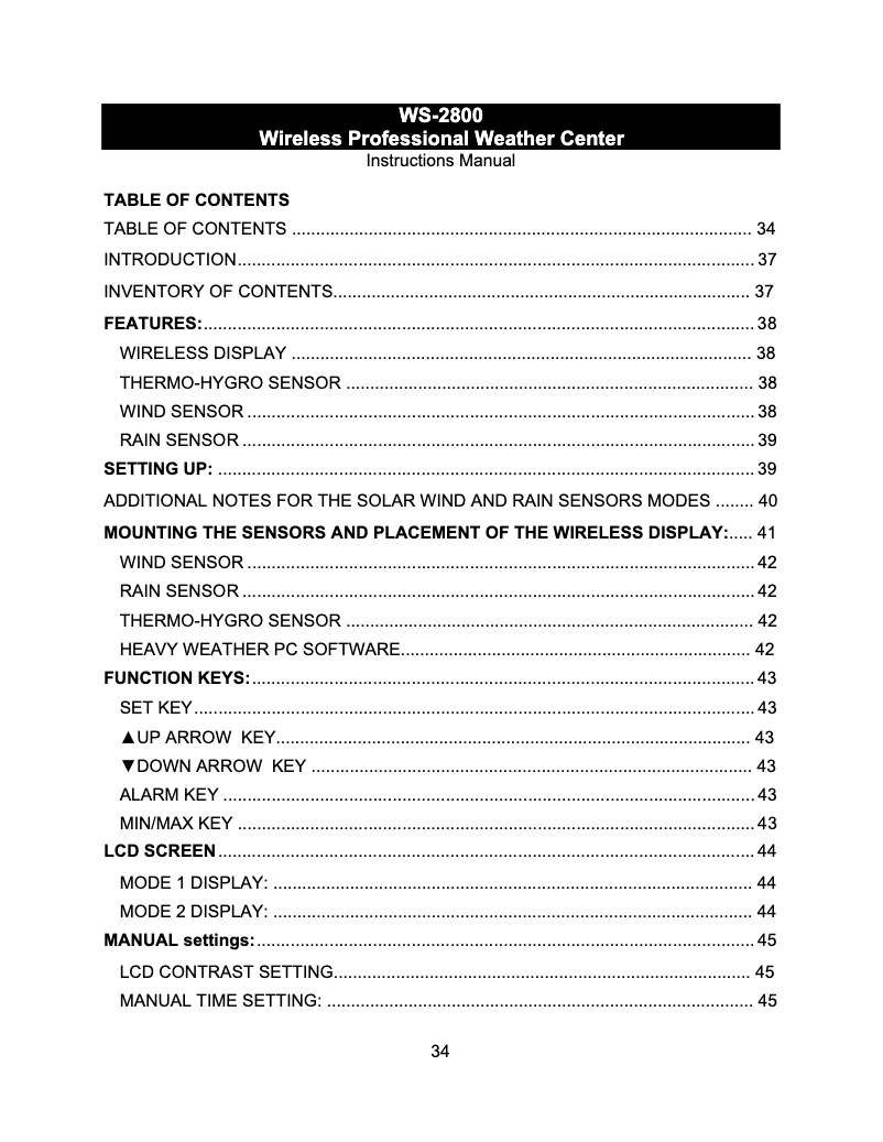 Page 1 de la notice Manuel utilisateur TFA 35.1099. IT