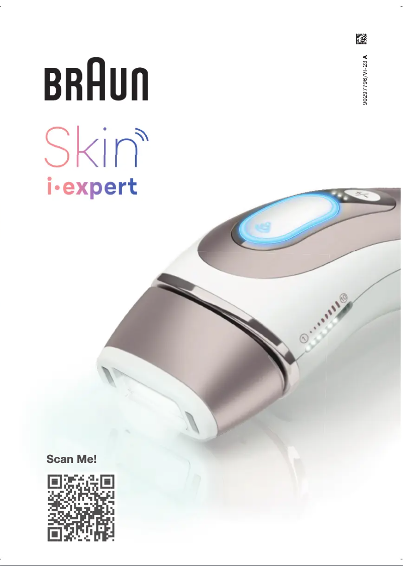 Image de la première page du manuel de l'appareil Skin-i.expert Pro PL7249
