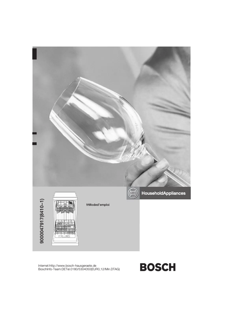 Page 1 de la notice Manuel utilisateur Bosch SRV55T03EU