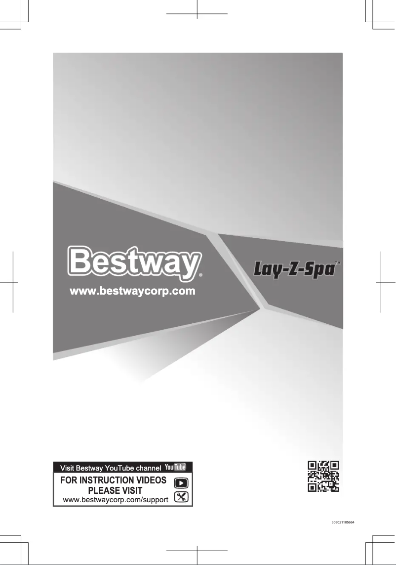 Page n°1 - Manuel utilisateur Bestway Lay-Z Spa Siena BW54156