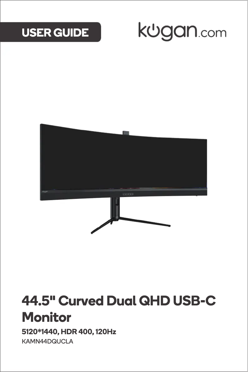 Page 1 de la notice Manuel utilisateur Kogan KAMN44DQUCLA
