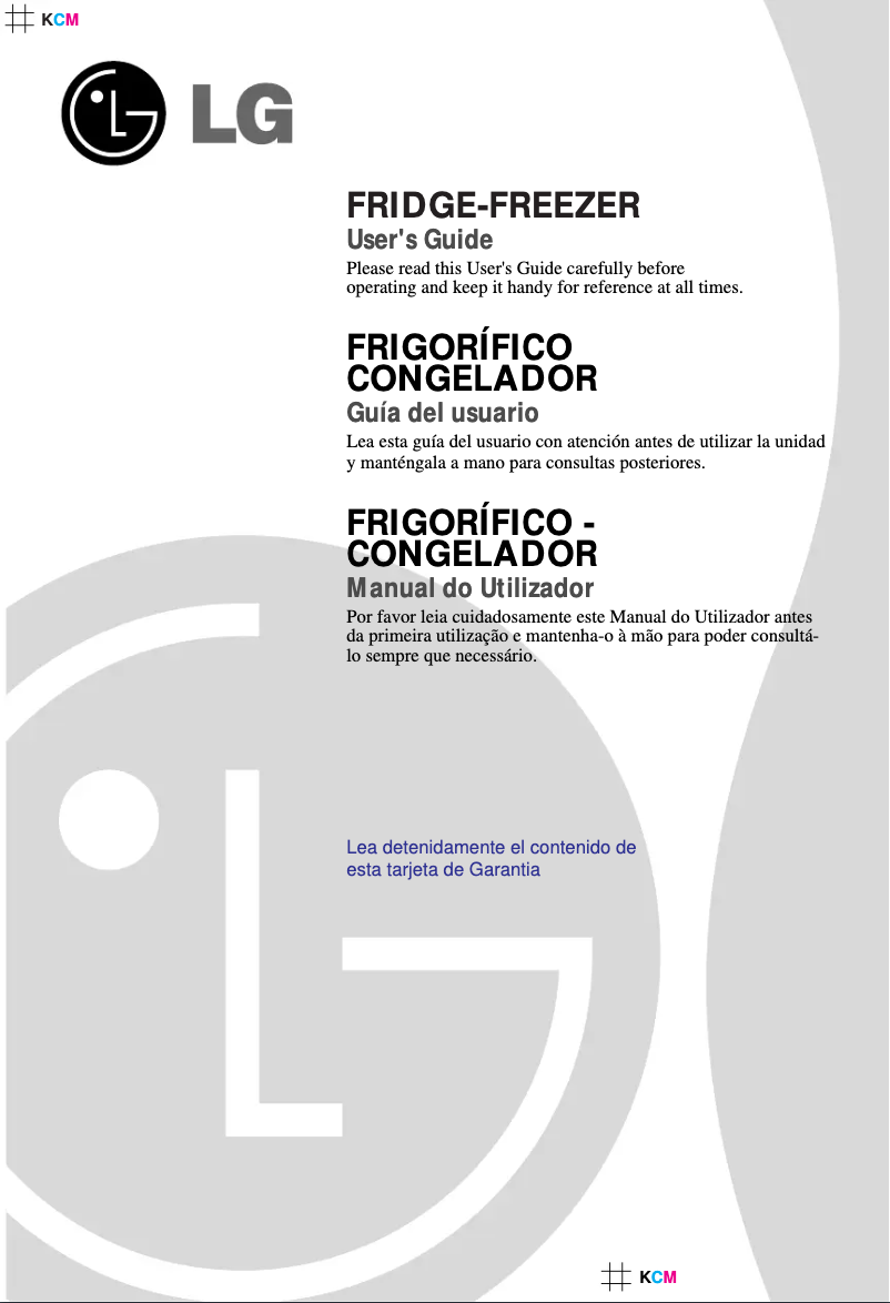 Imagen de la primera página del manual del dispositivo GR4490BWA