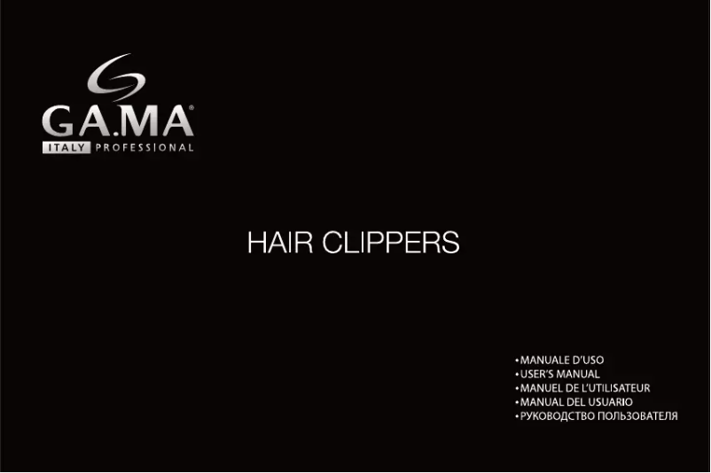 Page 1 de la notice Manuel utilisateur GA.MA GC 555