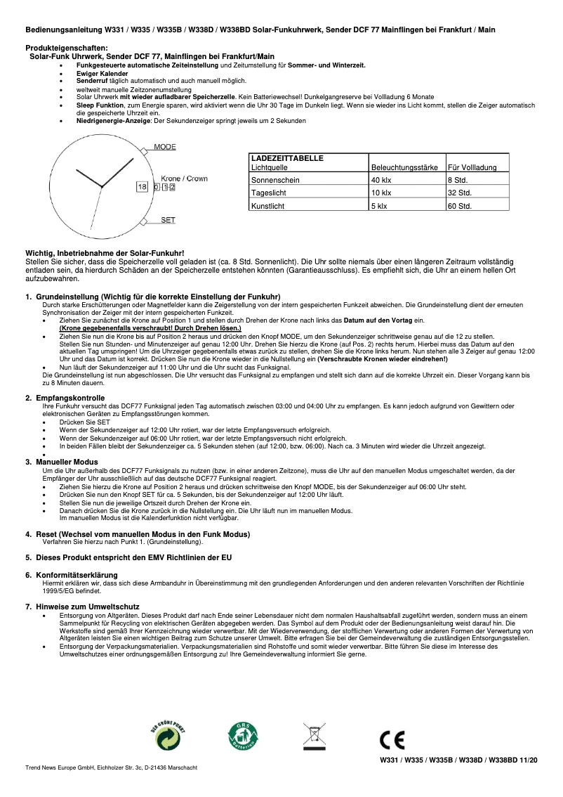 Page n°1 - Manuel utilisateur ETT Alaska