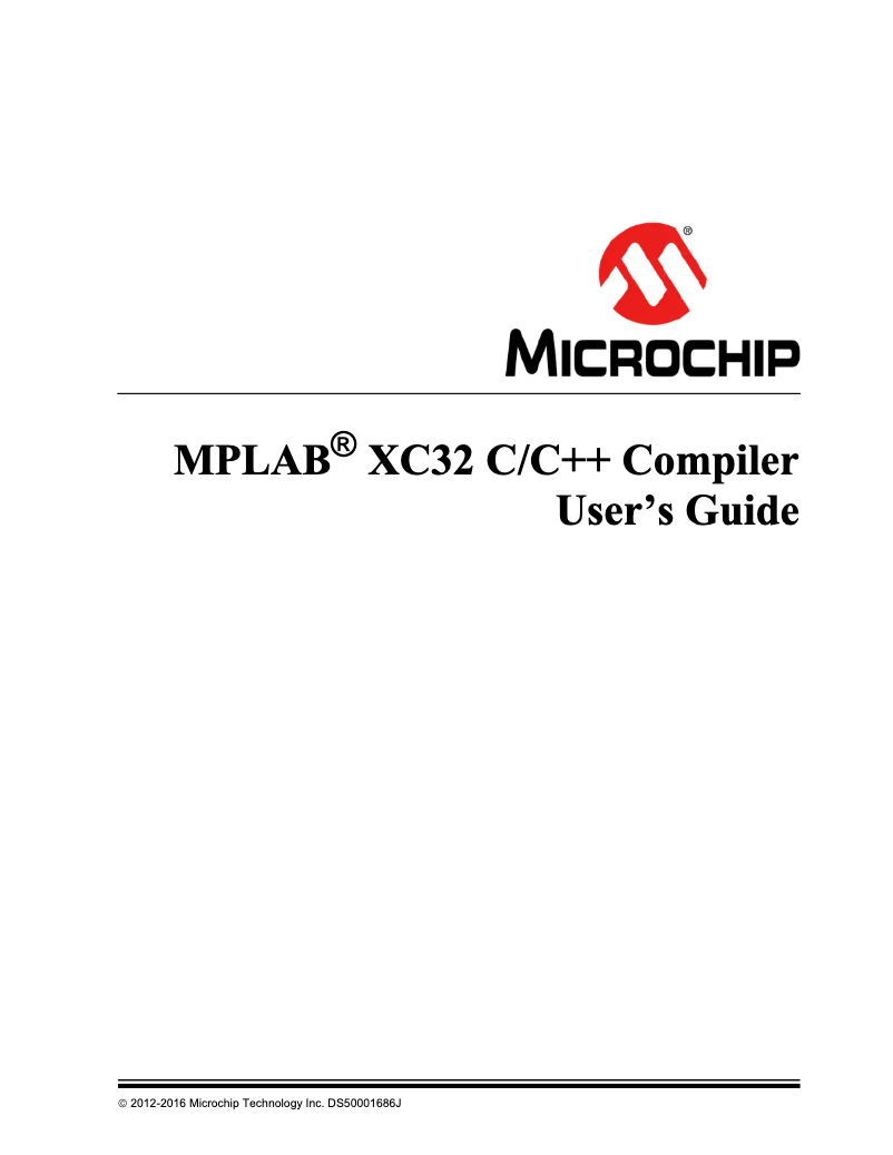 Page 1 de la notice Manuel utilisateur Microchip PIC32MX274F256D