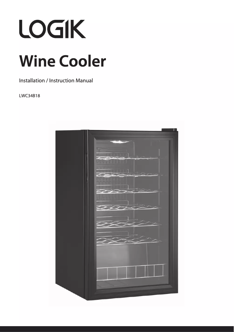 Image de la première page du manuel de l'appareil LWC34B18